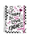 Cuaderno smart universitario college estampado DAC
