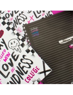 Cuaderno smart universitario college estampado DAC
