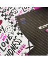 Cuaderno smart universitario college estampado DAC