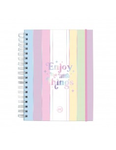 Cuaderno smart colegial ENJOY estampado DAC