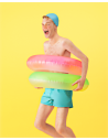 Flotador inflable neón 90cm MOR bolivia