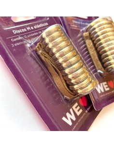 Discos + elásticos Dorado Mediano, Cuaderno Inteligente