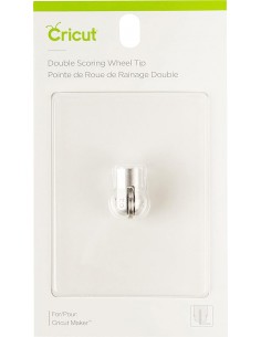 PUNTA DE RUEDA DE PUNTUACION DOBLE  │ CRICUT