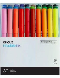 Marcadores Cricut de tinta infusibles, 30 unidades