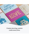 TARJETAS CORTADAS DE PAPEL S40 CRICUT