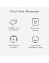VINIL SMART PERMANENTE COLOR NEGRO CRICUT