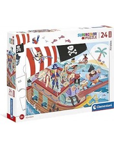 Rompecabezas Piratas / JOBBI / CLEMENTONI