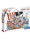Rompecabezas Piratas / JOBBI / CLEMENTONI