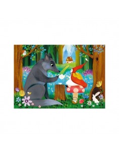 Rompecabezas Caperucita y el lobo  / JOBBI / CLEMENTONI