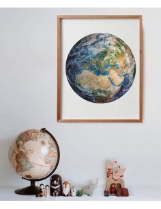 Rompecabezas Tierra desde el espacio / JOBBI / CLEMENTONI