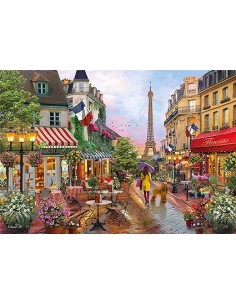 Rompecabezas Flores en París / JOBBI / CLEMENTONI