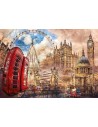 Rompecabezas London Vintage  / JOBBI / CLEMENTONI