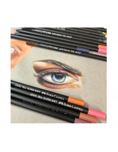 FABER-CASTELL Ecolápices de Color Supersoft 50 Colores