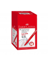 Caja de lapiceros rojo 50 unidades, FABER-CASTELL