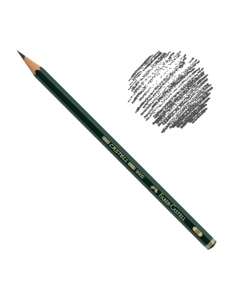 Lápiz de Grafito para Dibujo Castell 9000, 2B, FABER-CASTELL
