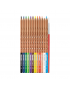 Lápices de colores acuarelables en caja metálica 12uds, MAPED