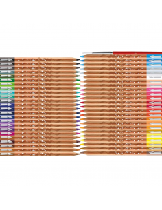 Lápices de colores acuarelables en caja metálica 48uds, MAPED