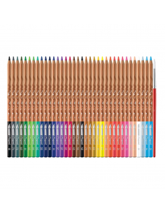 Lápices de colores acuarelables en caja metálica 36uds, MAPED