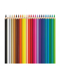 Lapices de colores 24uds Color peps, MAPED