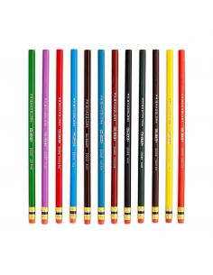 PRISMACOLOR Lápices de Colores Borrables 12 Unidades