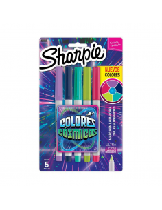 Marcador Ultra Fino Colores Cosmicos, SHARPIE