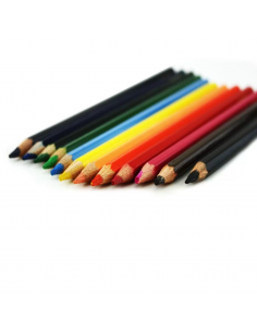Set de 12 lápices de colores, ACRILEX