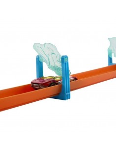 HOT WHEELS PISTA TRACK BUILDER CHOQUE DE HIELO