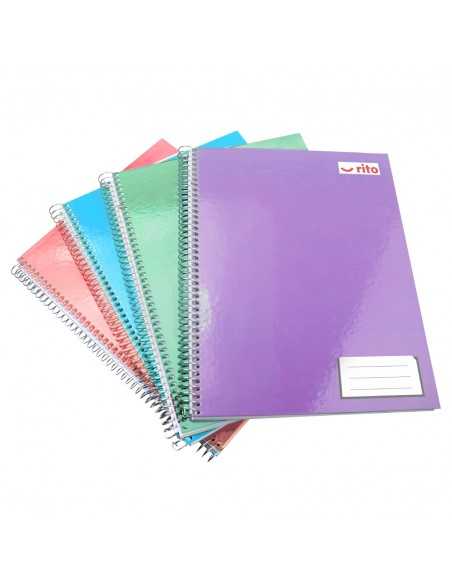 Cuaderno Tamaño Carta Pastel 100 Hojas Rayadas – RITO