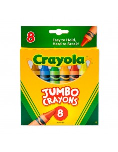 CRAYOLA CRAYON 8UND JUMBO