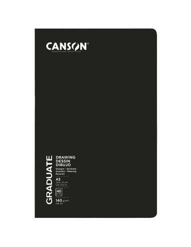 Bloc Graduate A5 de 140 gr libro de arte Boceto Canson