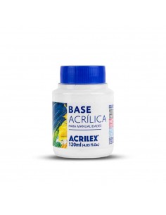 Base Acrílica p/ manualidades 120ML. ACRILEX