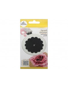 Perforadora circular borde ondulado, American Crafts