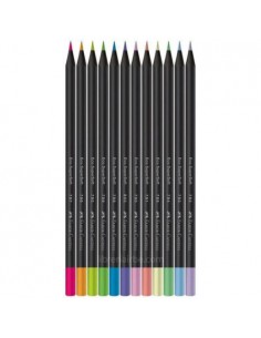 FABER CASTELL EcoLápices de 12 Colores SuperSoft