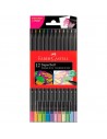 FABER CASTELL EcoLápices de 12 Colores SuperSoft