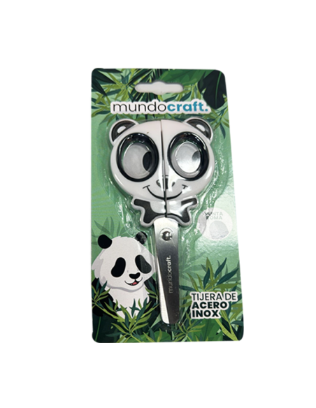 Tijera Panda Mundo Craft