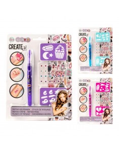 Boligrafo tatuajes con aroma diamantes Create It