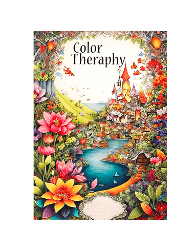 Libro para colorear colour therapy 1 RITO Libro para colorear colour therapy 1 RITO