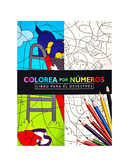 Libro para colorear Rito colorea por números