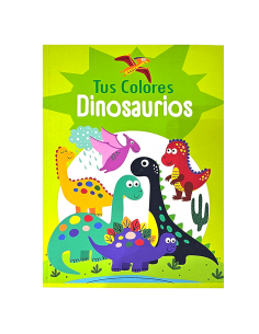 Libro para colorear RITO tus colores dinosaurios