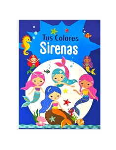 Libro para colorear 'Tus colores sirena' RITO