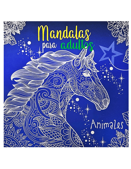 Libro para colorear mandalas animales p/adultos RITO