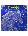 Libro para colorear mandalas animales p/adultos RITO