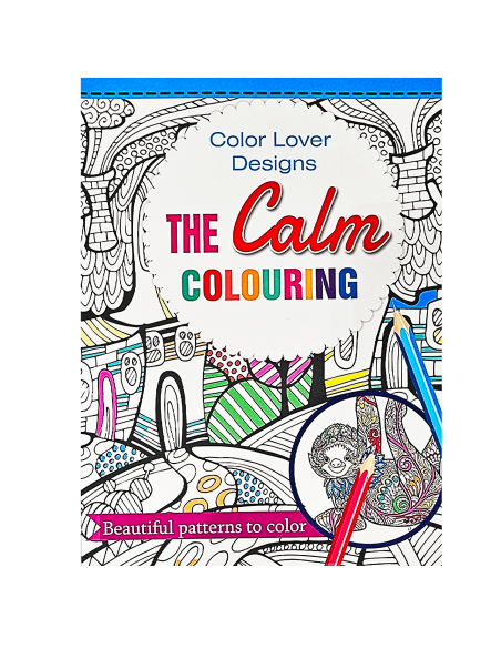 Libro para colorear color lover designs the calm RITO