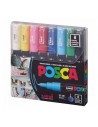 Set Marcadores 1pc/8c posca 0.7mm 8 colores