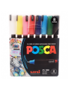 Set marcadores posca 1MR 8 colores