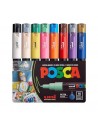 Set marcadores 1M Posca 0.7mm 16 colores