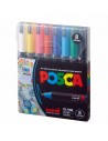 Set marcadores posca 1MR 8 colores