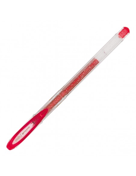 Boligrafo Signo Sparkling Rojo con glitter Posca