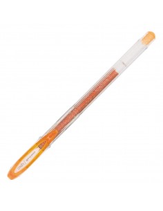 Boligrafo Signo Sparkling naranja con glitter Posca