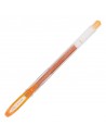 Boligrafo Signo Sparkling naranja con glitter Posca